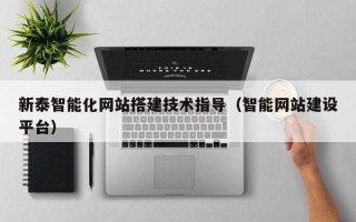 石嘴山新泰智能化网站搭建技术指导（智能网站建设平台）